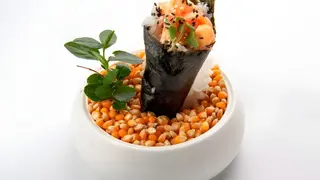 Temaki Spicy Salmon