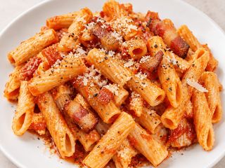 Rigatoni po amatriciańsku  Rigatoni Amatriciana