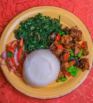 Flavourful Fried Mbuzi