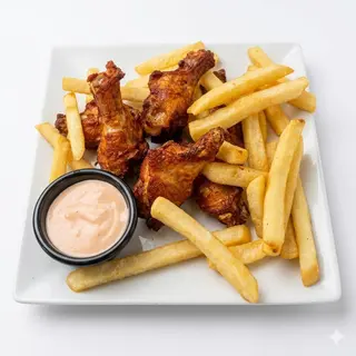 Alitas Fritas (4 Uds.)