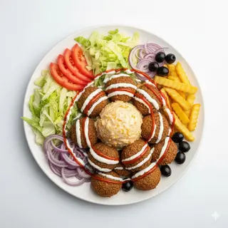 Piatto falafel