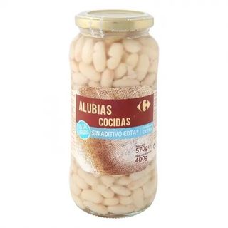 Alubia Cocida Categoría Contenido Bajo Sal Carrefour 400 G