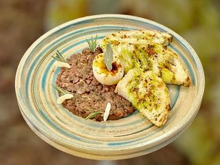 Тартар з маринованої яловичини (200g)