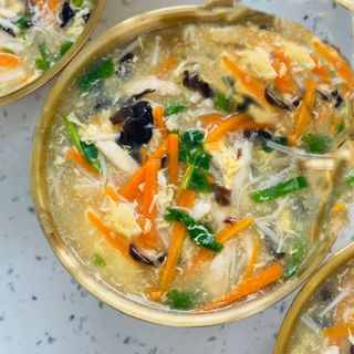 54.Zuppa pollo con verdure鸡丝芙蓉汤