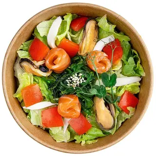 САЛАТ З МОРЕПРОДУКТАМИ (210г)