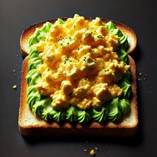 2 Toasts complets Avocat et 2 Oeufs