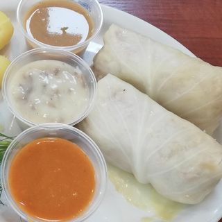 Gołąbki z ryżem i mięsem 2szt