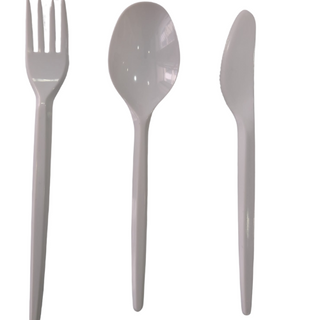 Plastic Cutlery Set Fork, Knife & Spoon 