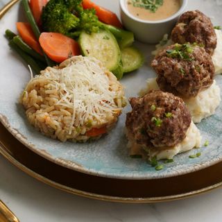 Viande hachée à la crème 