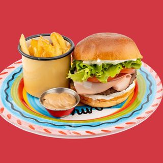 Mortadella e stracciatella