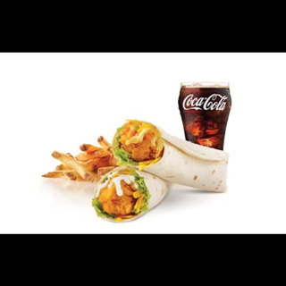 Menu chicken wrap