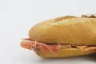 Montado de Jamón con tumaca 
