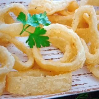 28. Ración De Aros De Cebolla (12 Uds.)