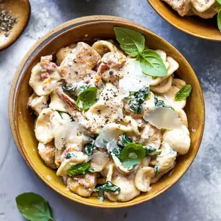 Baked Chicken Florentine Pasta