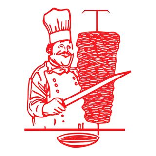 Doner kebab bułka z frytkami średni