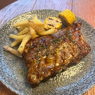 Costillas de cerdo barbacoa