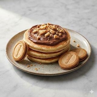 Pancake Nutella  Biscuits