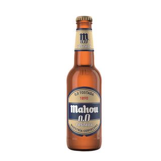 Cerveza Mahou sin 0,0 (330 ml.)