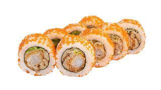 G Каліфорнія з креветкою в ікрі рол (0.225)