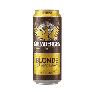 Пиво Грiмберген Блонд 0,5л ж/б