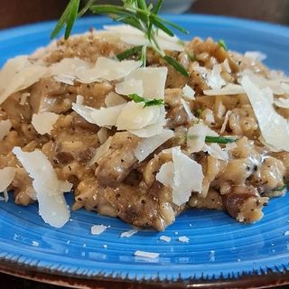 Risotto De Boletus Al Toque De Romero