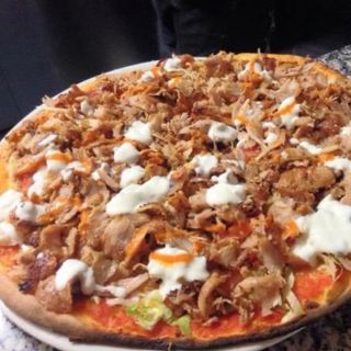 Kebab Pizza