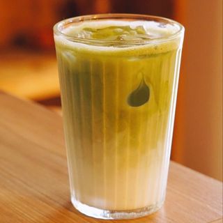 Matcha latte/iced