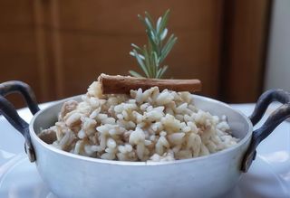 Risotto all'isolana Tradizionale - Maiale, Vitello, Cannella e Rosmarino