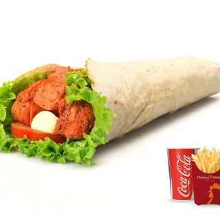 Tikka Wrap menù
