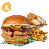 PODWÓJNY BARNEY CHICKEN ZESTAW POWIĘKSZONY