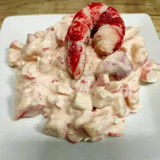 CÓCTEL TROPICAL DE CANGREJO (250 G.)