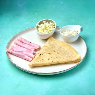 Šunka pavlaka i  kačkavalj