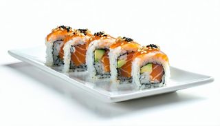 U7 Uramaki spicy salmone