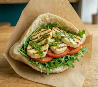 Kanapka halloumi