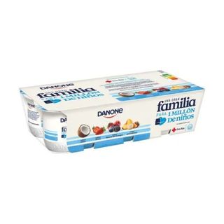 Yogur de Sabores sin Gluten Danone Pack 8x120 Gr.