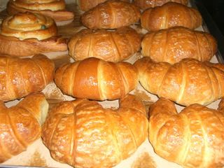 Croissant sin relleno