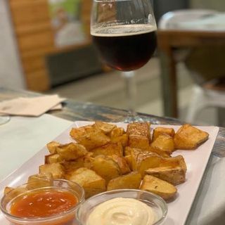Patatas Bravas La Rebotika A La Brasa
