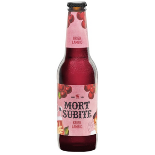Cerveza Mort Subite de cereza (25 cl.)
