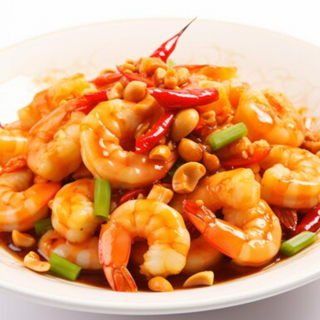 47 -Langostino gong bao