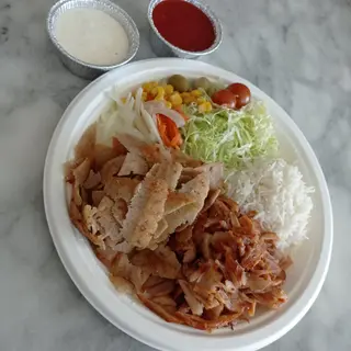 Plato de carne de res 