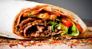 Shaorma cu vita si berbecut mare