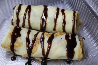 Налисники з сиром та родзинками (170/10г)