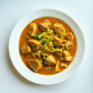 Carne cu curry pe placa incinsa