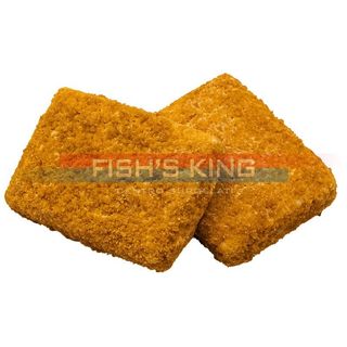 Doppio fishburger di merluzzo panato