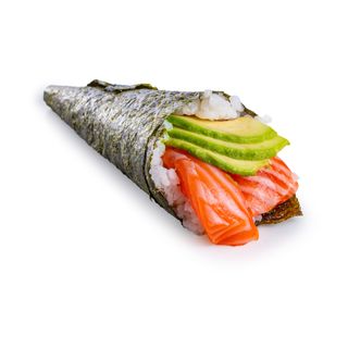 Temaki de salmon 