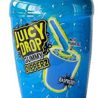 Juicy Drop Gummy Dipperz sabor frambuesa