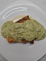 Спаначено пиле