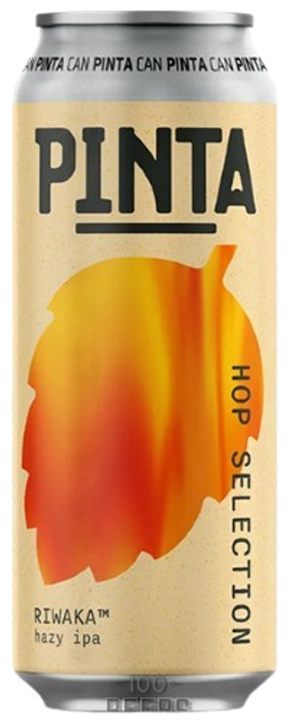 Hop Selection: Riwaka Browar PINTA Lata 50 cl.
