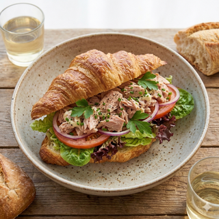 Croissant Vegetal Con Atún