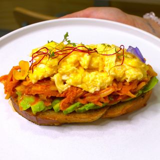 Kimchi Avo Toast